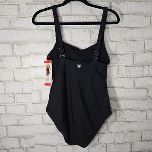 Hurley NWT Black One Piece Swimsuit Sleek Design, Women’s Sz XXL